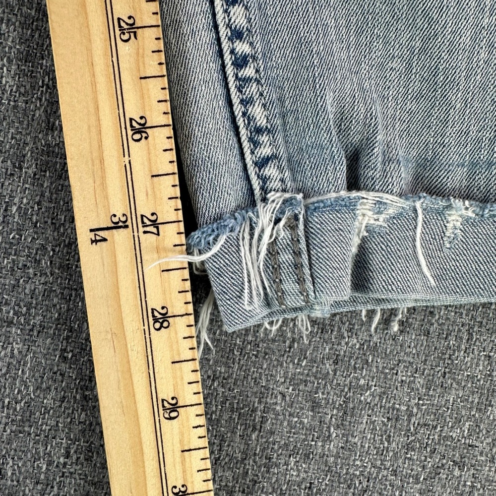 Silver Jeans Co. Jeans Womens 28/29 Boyfriend Light Blue Distressed L27170SJL190 - Picture 9 of 12